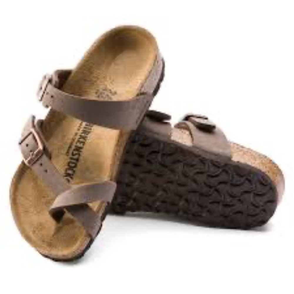 Birkenstock Mayari Dark Brown Slide Sandals Kids Size 31